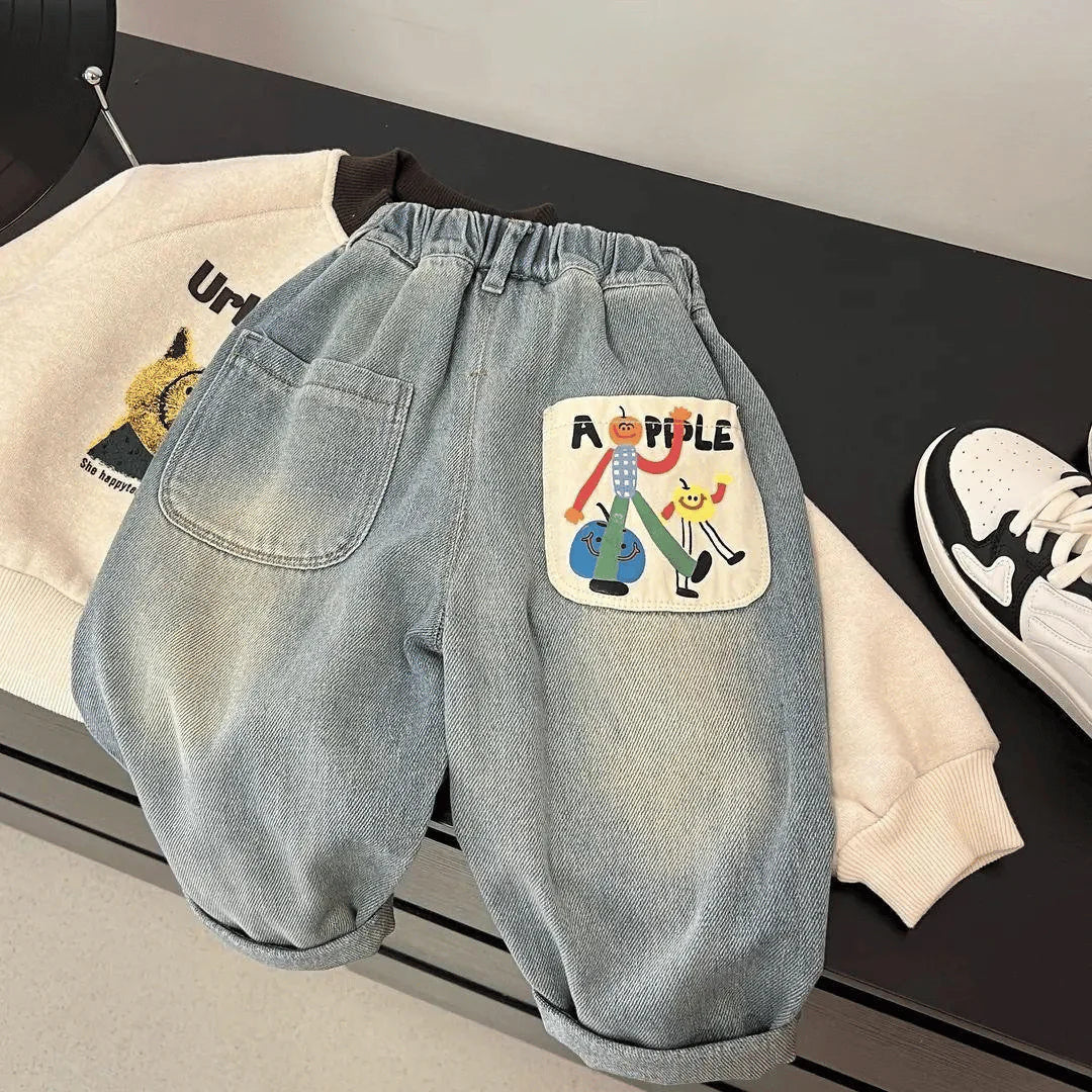 Classic Fit Kids Denim Jeans
