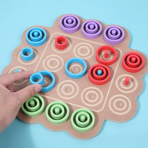 Wooden Strategy Game