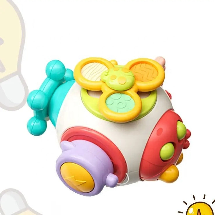 Children's Montessori Activity Cube - Perfect for On-the-Go