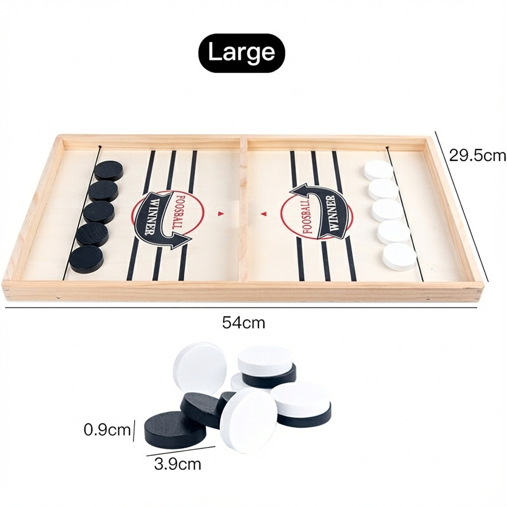 Wooden Sling Shot Chess board game