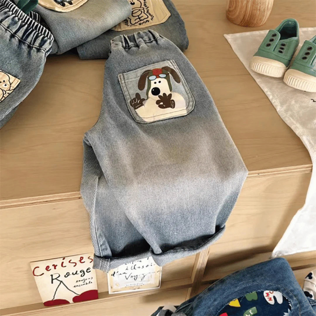Classic Fit Kids Denim Jeans