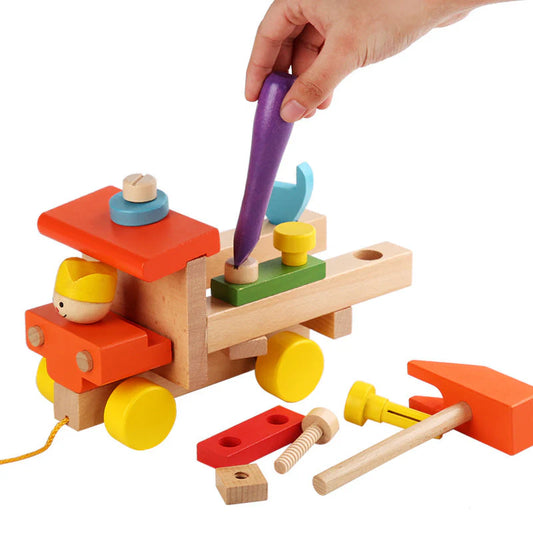 Woods - Screw Car Toy – Develop Curiosity and Cognitive Skills