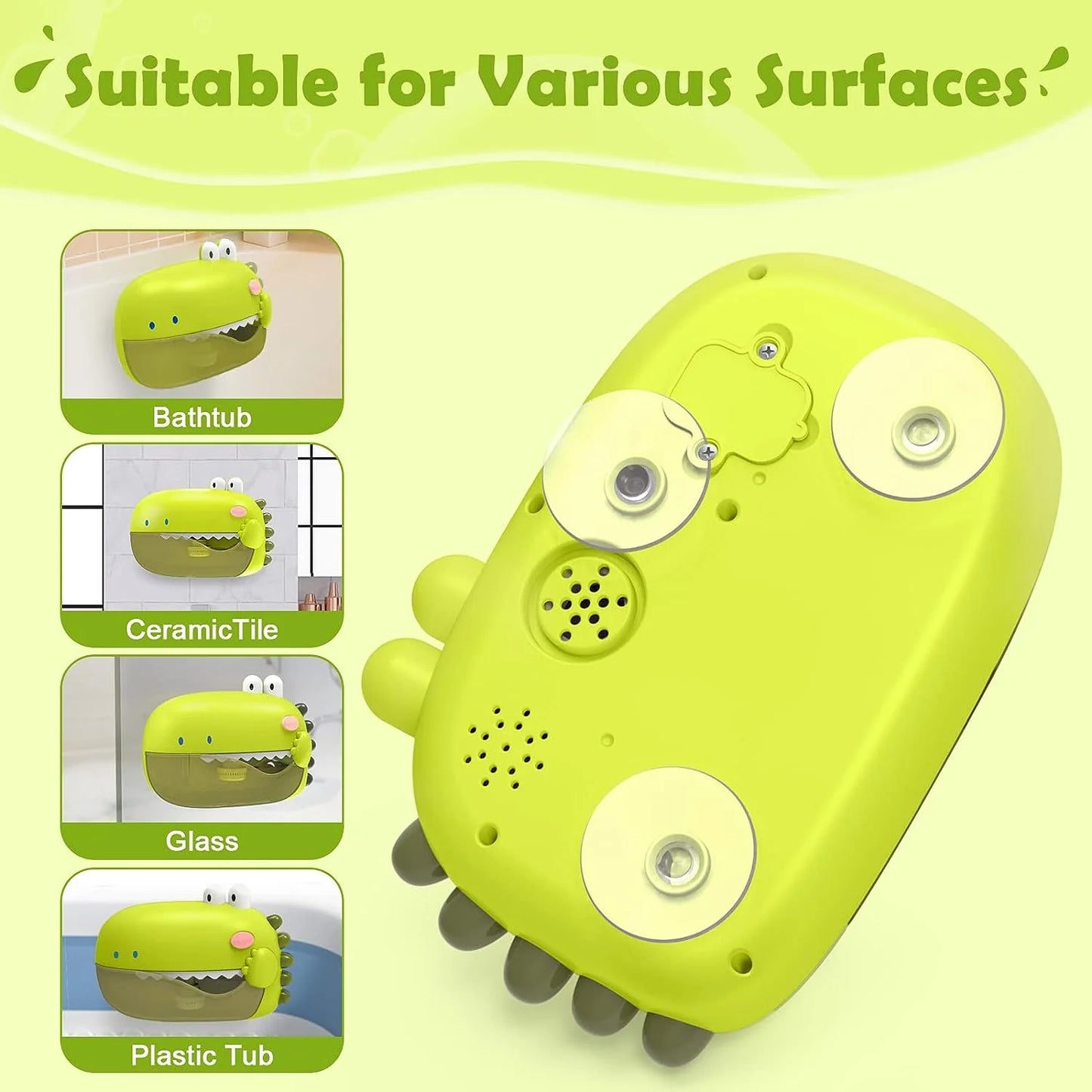 Dino Bubble Buddy – A Splash of Fun in Every Bath!