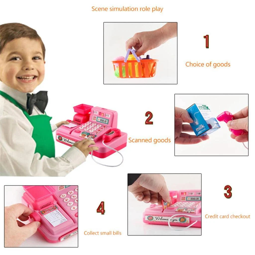 Supermarket Cash Registers – Shop, Scan & Learn!