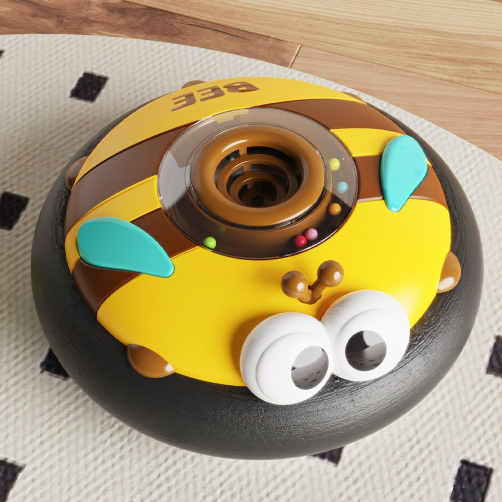 Cute Floating Air Soccer Ball with Soft Foam Bumper