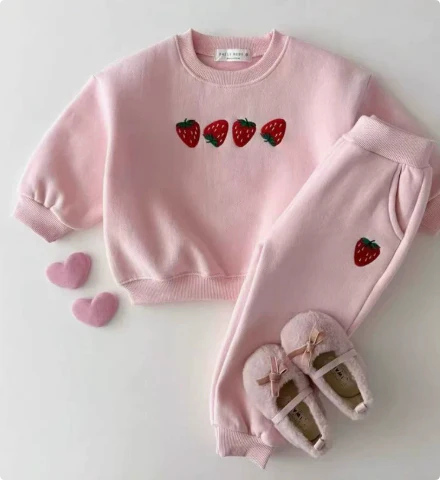 Strawberry Joy Winter Sweater