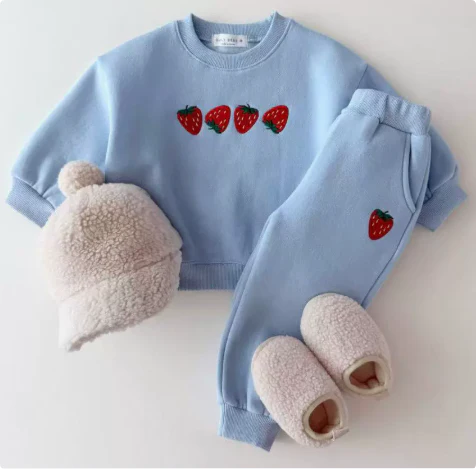 Strawberry Joy Winter Sweater