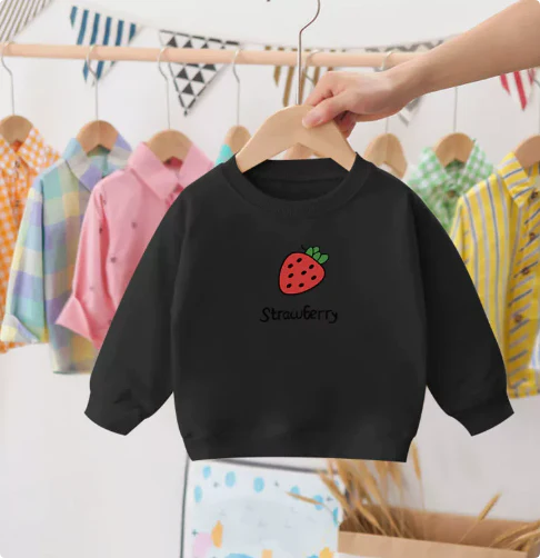 Strawberry Joy Winter Sweater