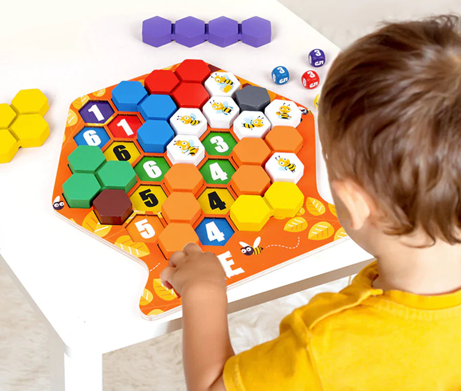 BeeMind - Enhances Spatial Awareness and Mathematical Skills! - Bee Puzzle Game