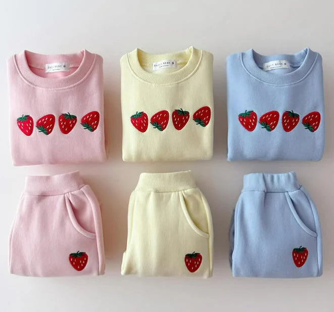 Strawberry Joy Winter Sweater