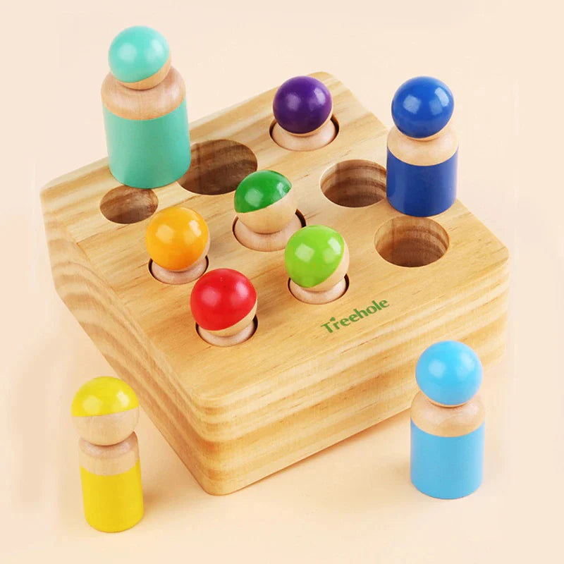 Wooden Number Learning Board