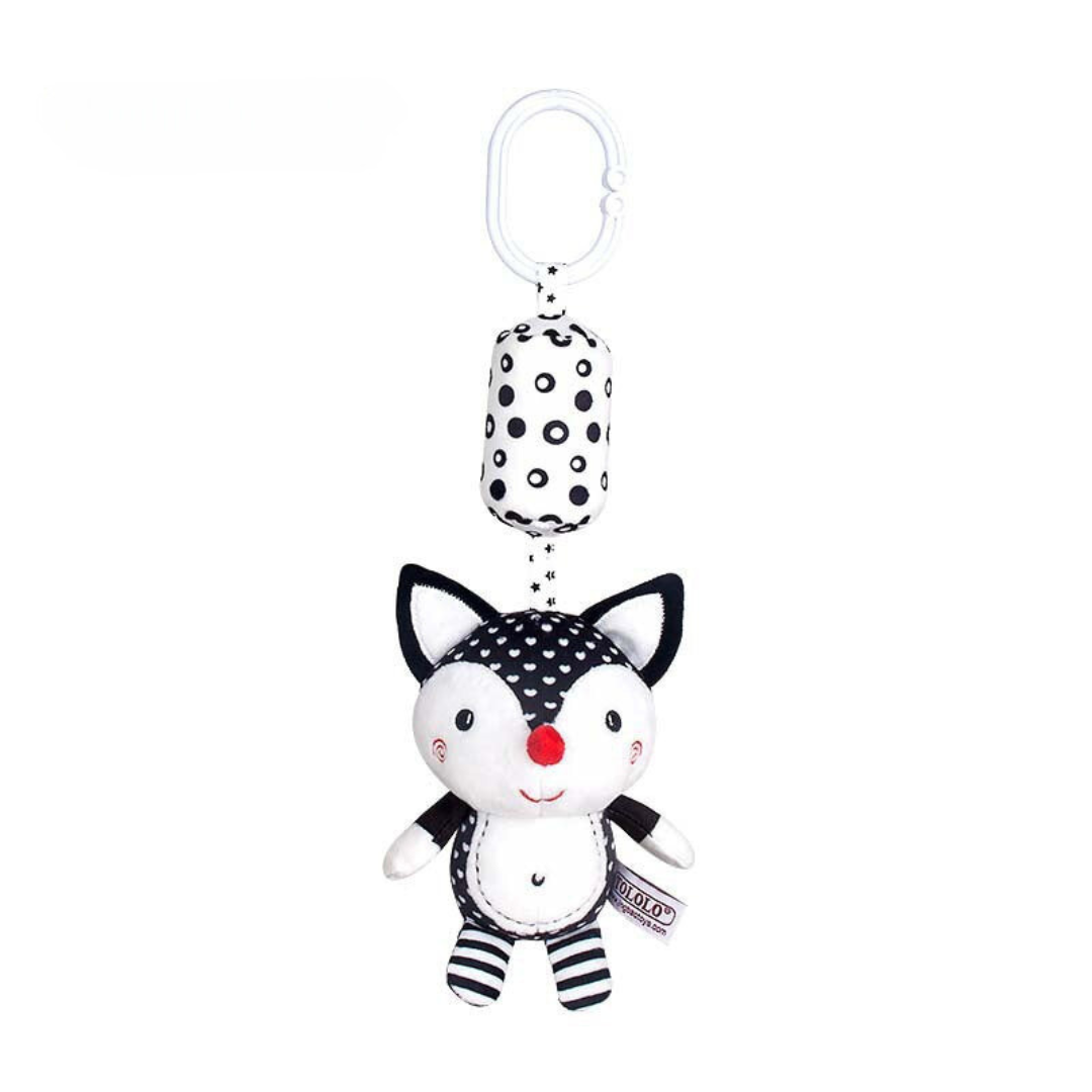 Baby Rattle Stuffed Animals for Cribs and Strollers