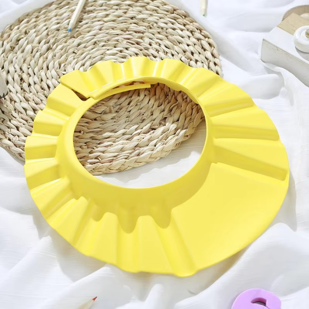 Baby water ear and face protection for bathing and showering