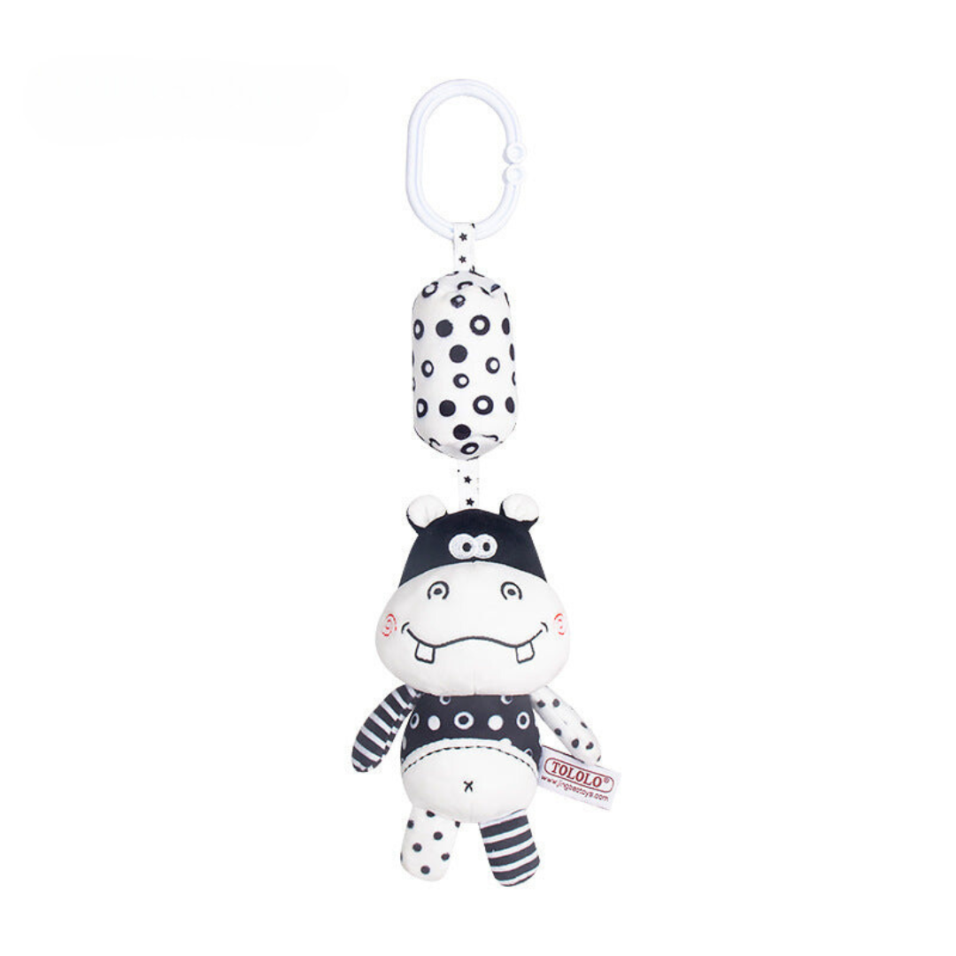 Baby Rattle Stuffed Animals for Cribs and Strollers