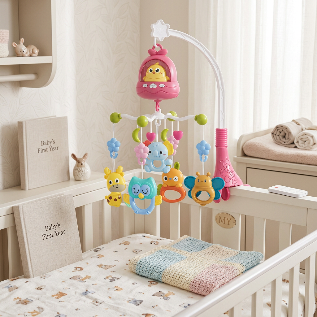 Hanging Mobile for Baby Cot & Changing Table