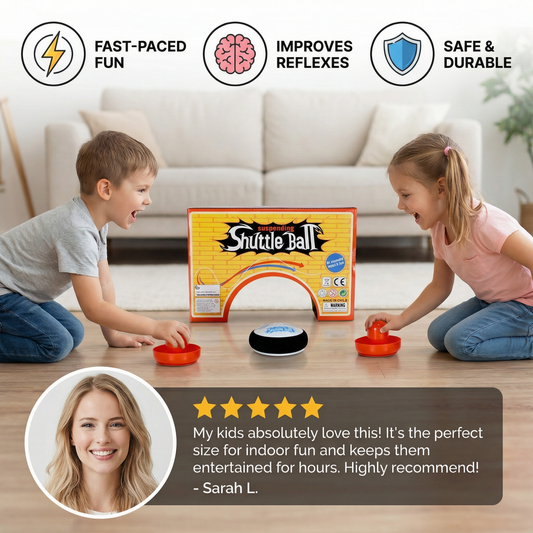 Mini Air Hockey Table Game for Kids – Reaction Game with Pucks