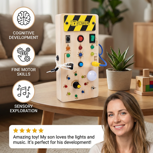 Montessori Wooden Activity Board