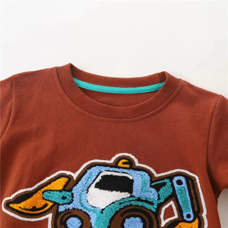Cute Animal Design Sweater for Kids