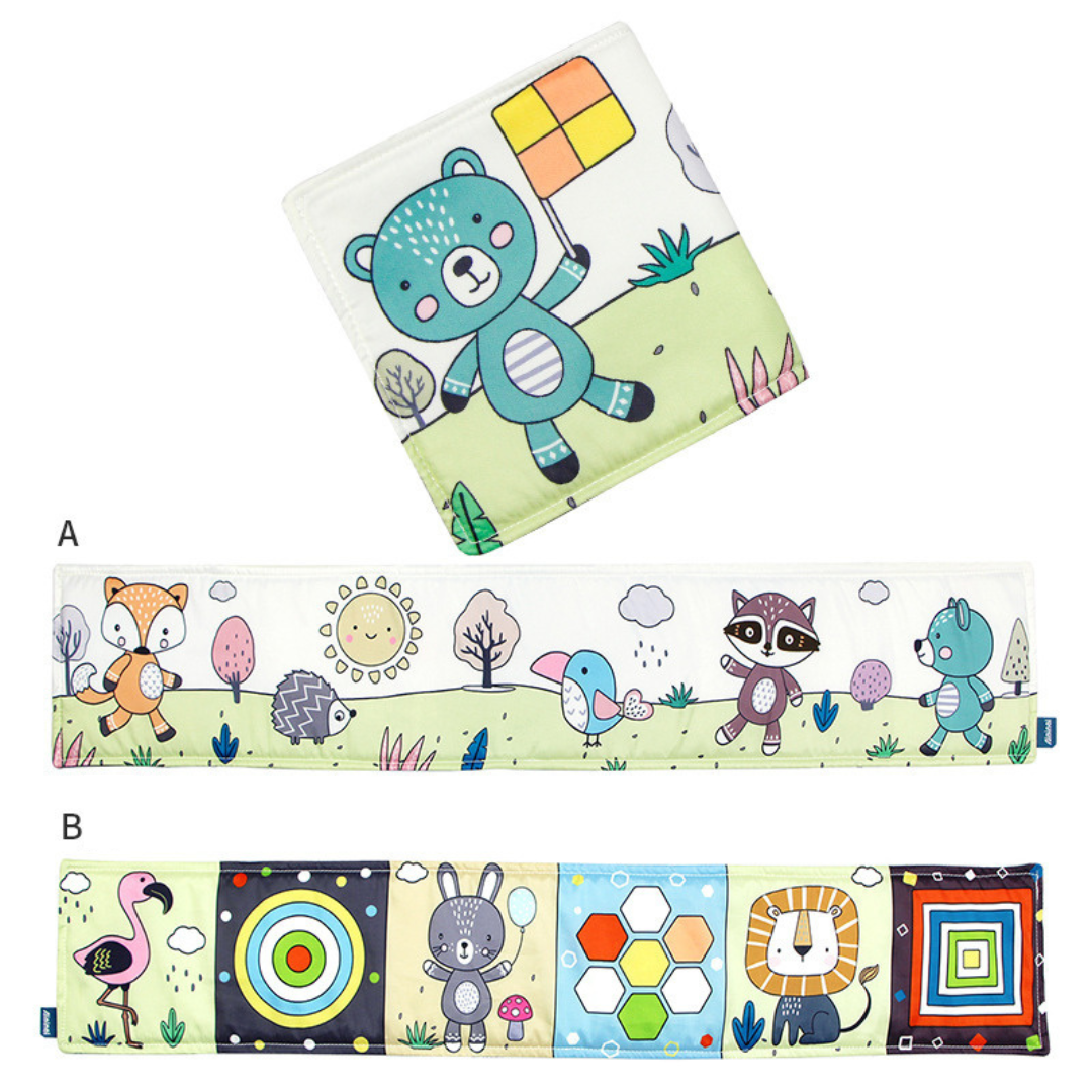 Contrast Book - Montessori Contrast Book for Newborns