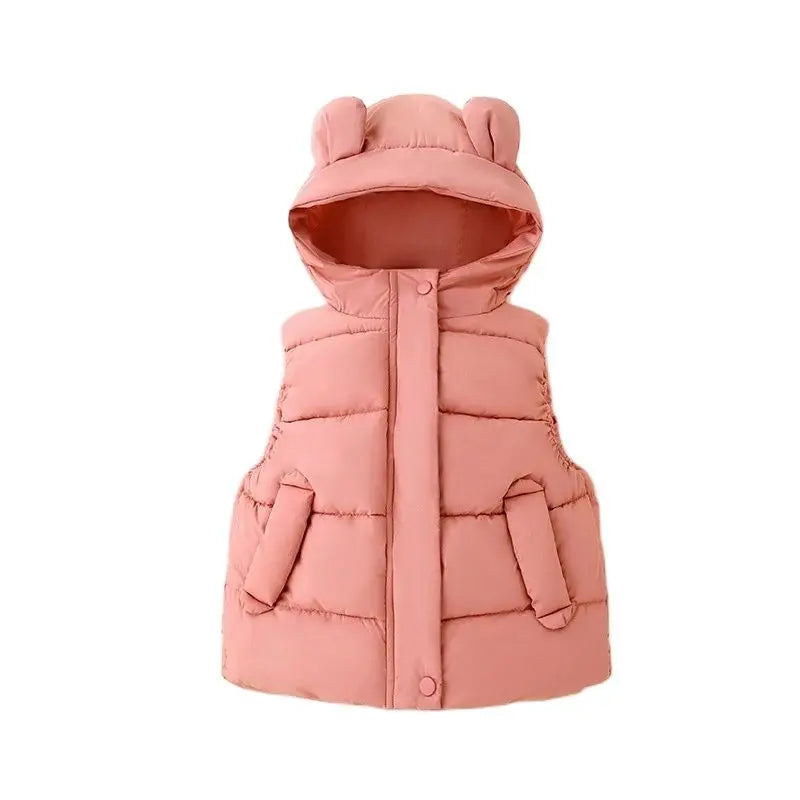Cozy Winter Vest with Hood