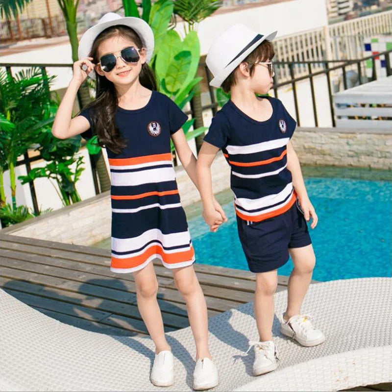 Coordinated Family Striped Set