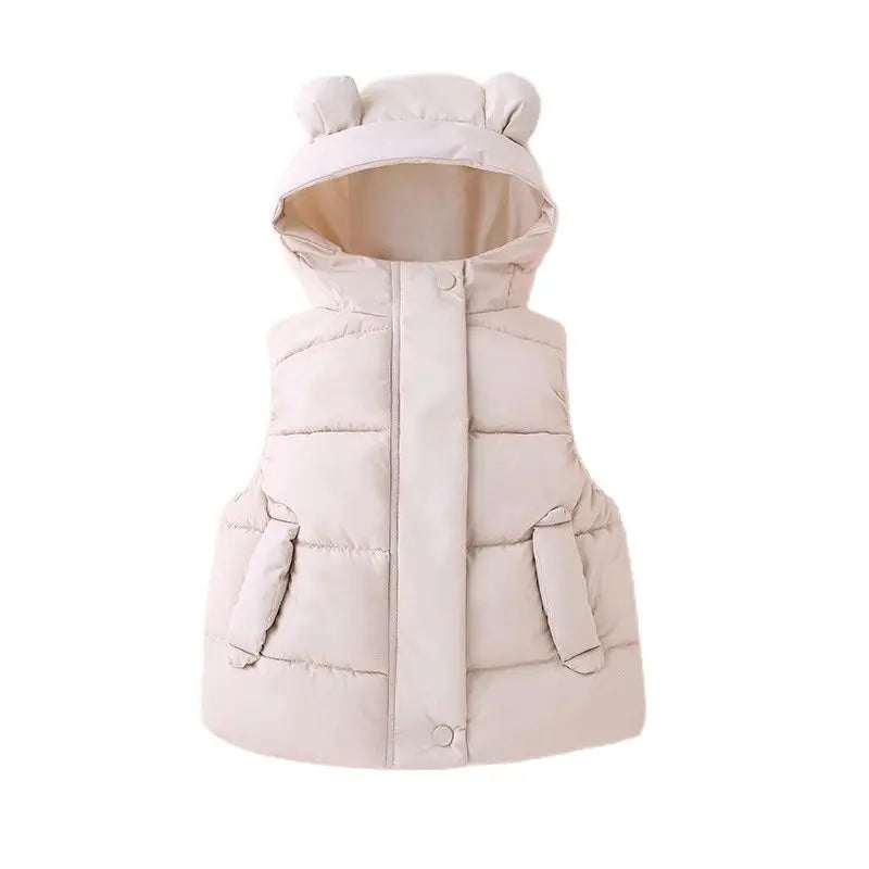 Cozy Winter Vest with Hood