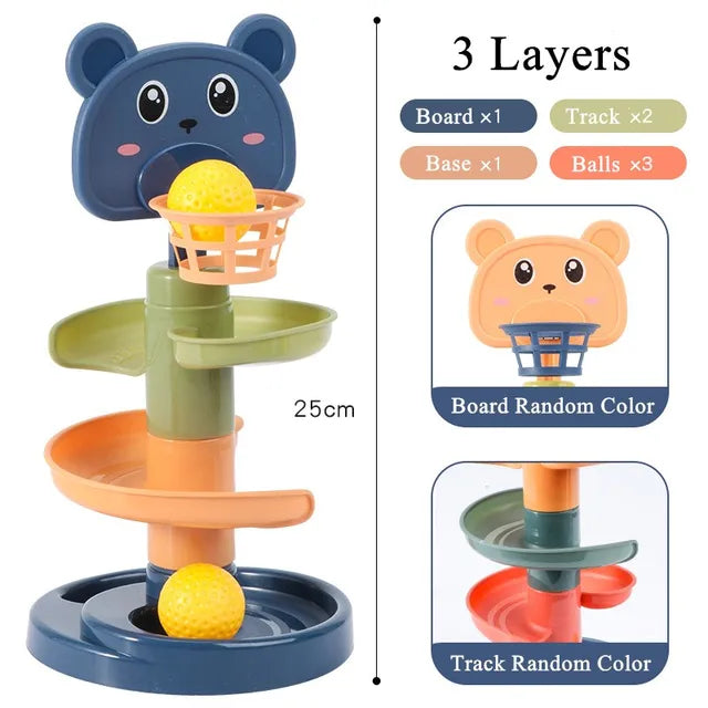 MiniSlide Developmental Playset – Toy Slide
