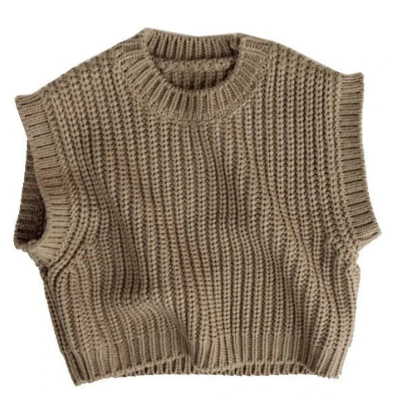 AutumnSnug Knit Vest