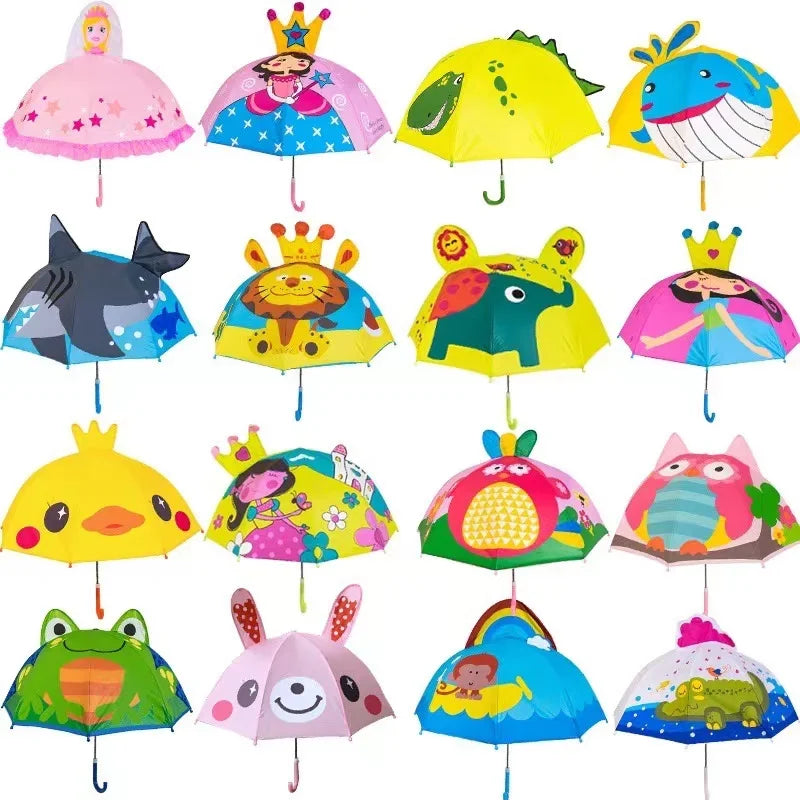 Rainbow Fun Kids Umbrella