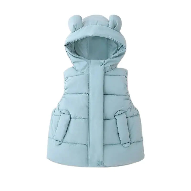 Cozy Winter Vest with Hood
