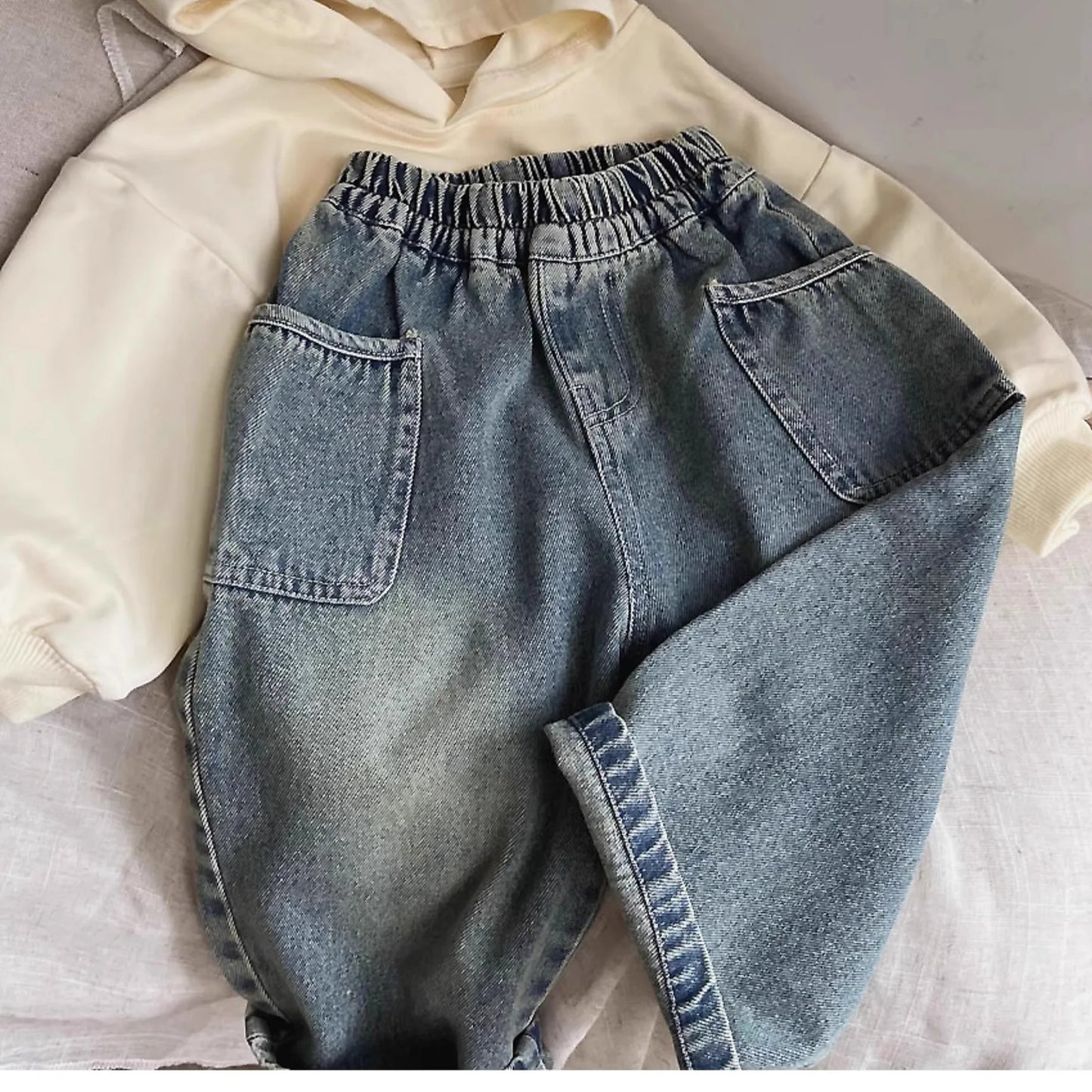 Classic Fit Kids Denim Jeans
