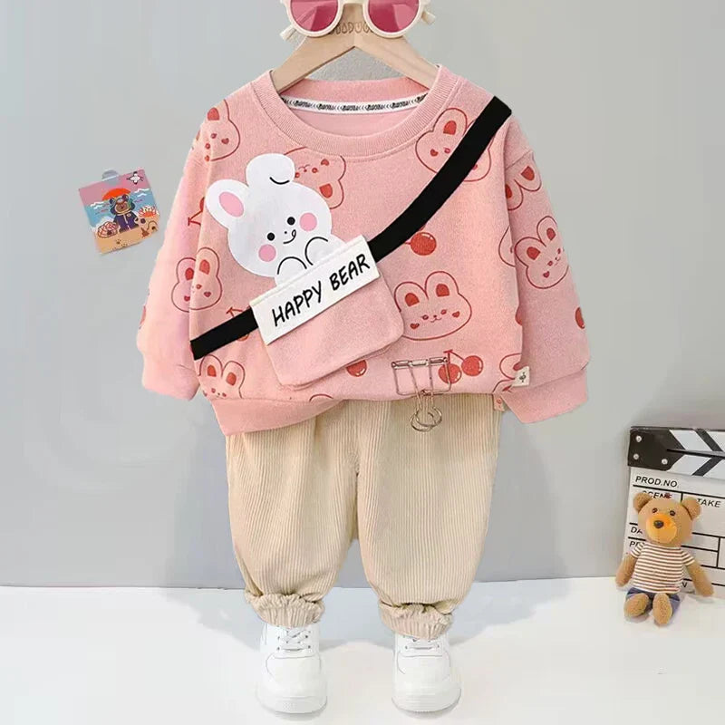 BrightBloom Girls' Winter Set