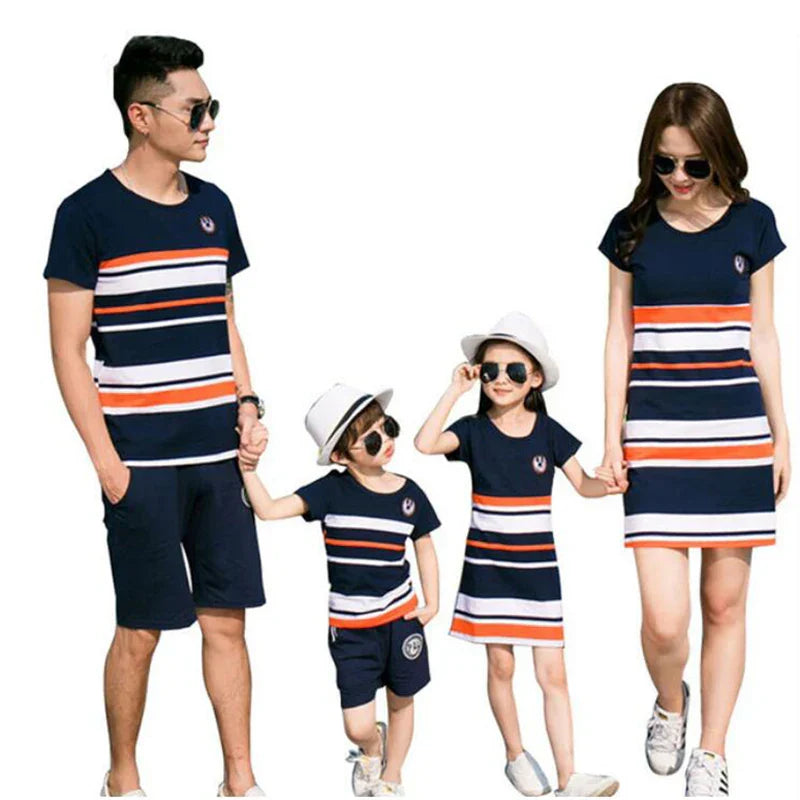 Coordinated Family Striped Set