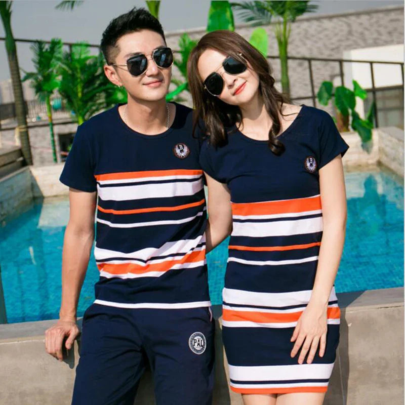 Coordinated Family Striped Set