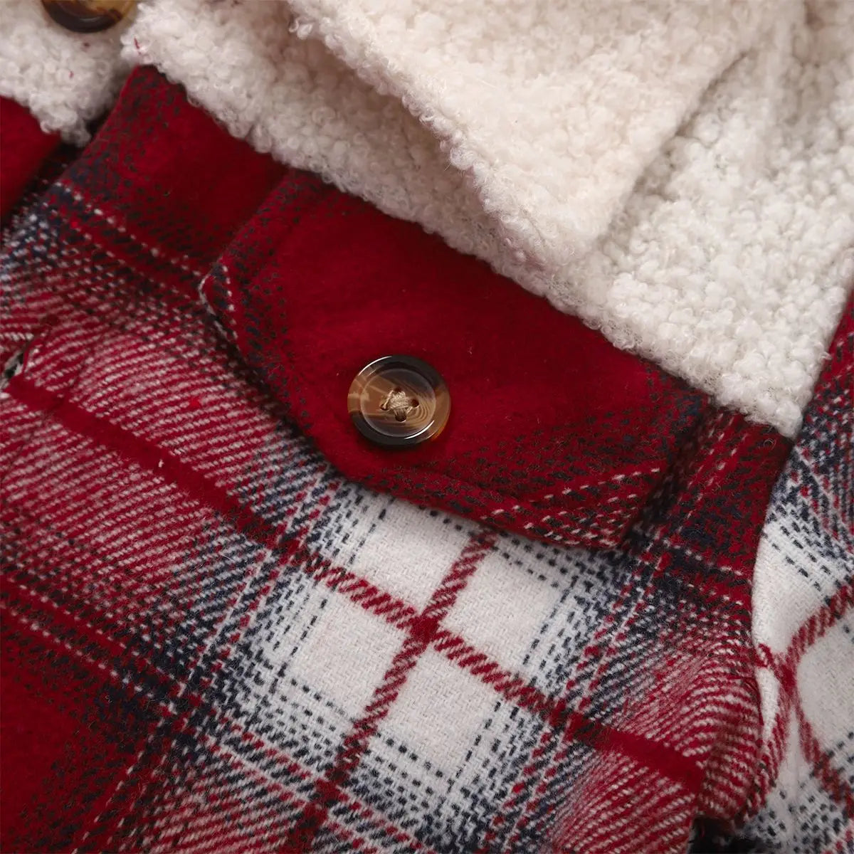 Plaid Warmth Kids Jacket