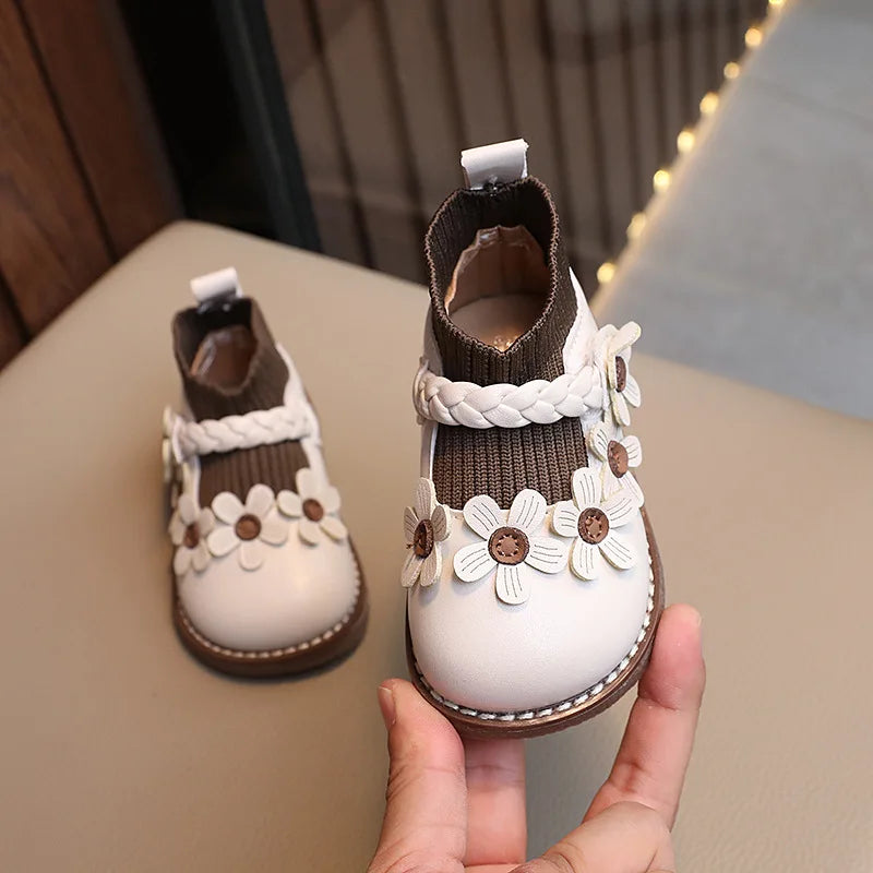 Floral Style Girls' Shoes