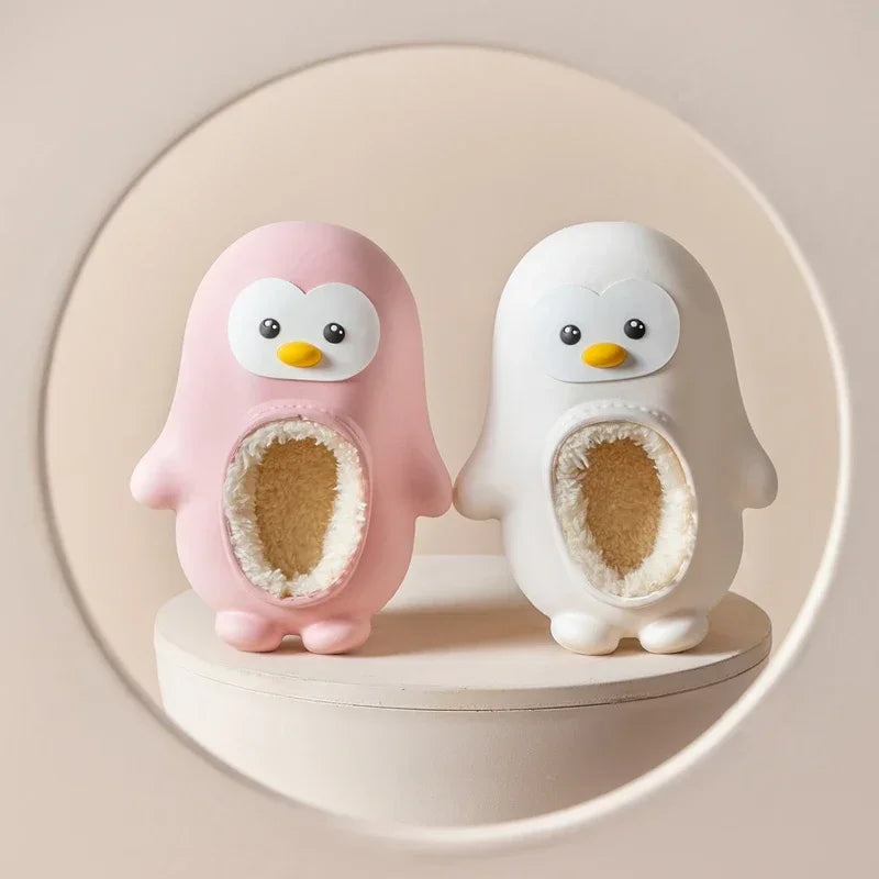 Cozy Penguin Slippers for Kids