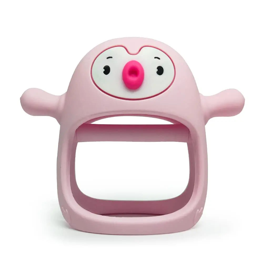 Cute Penguin Silicone Teething Ring