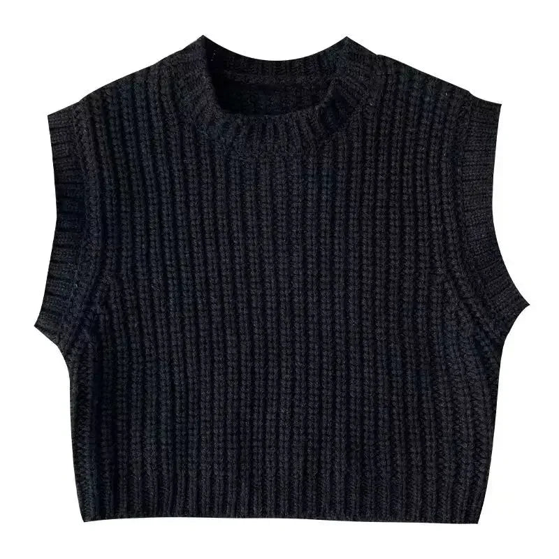 AutumnSnug Knit Vest