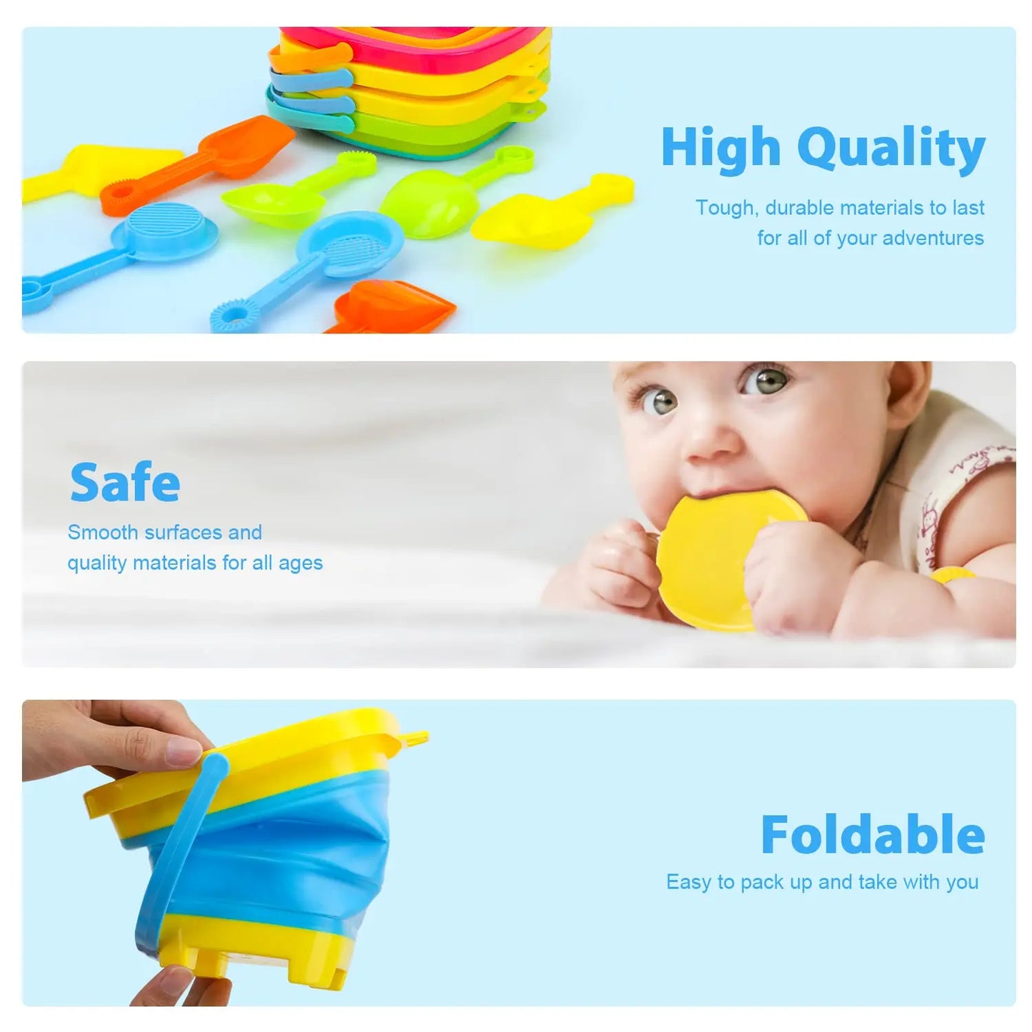 Foldable Beach Bucket