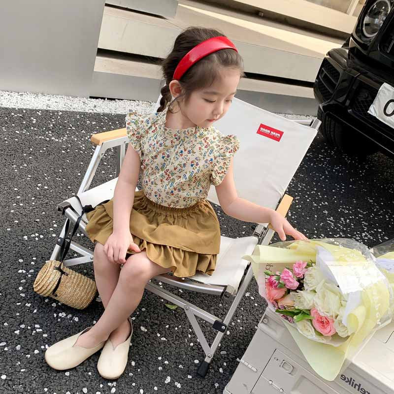 Floral Summer Set - Top & Skirt