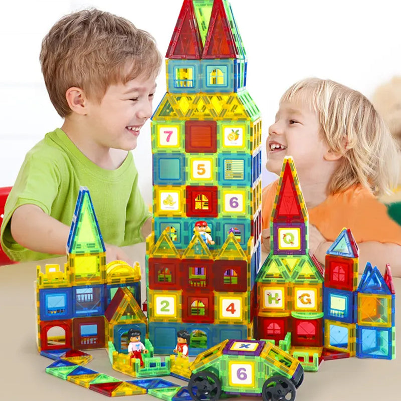 Creative Build - Magnetic Tiles Set