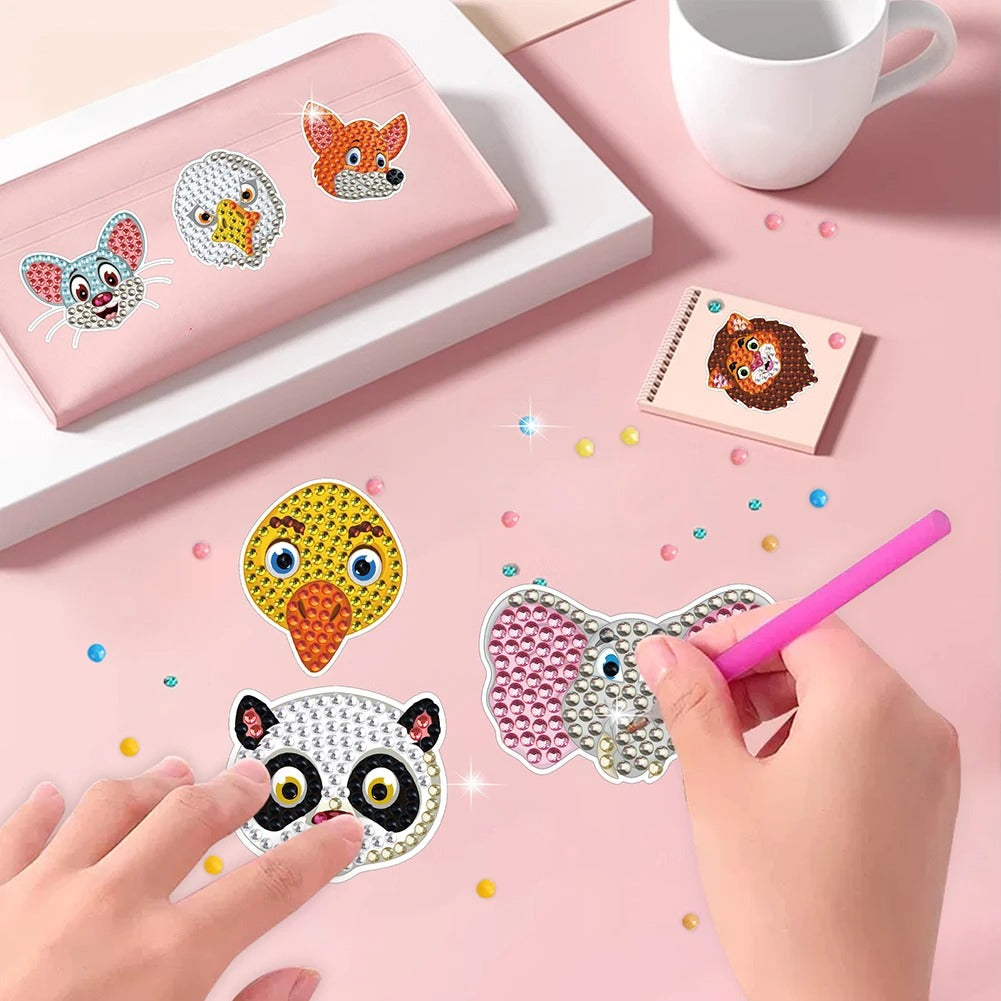 Creative Diamond Mosaic Sticker Set - Spark Your Child’s Imagination