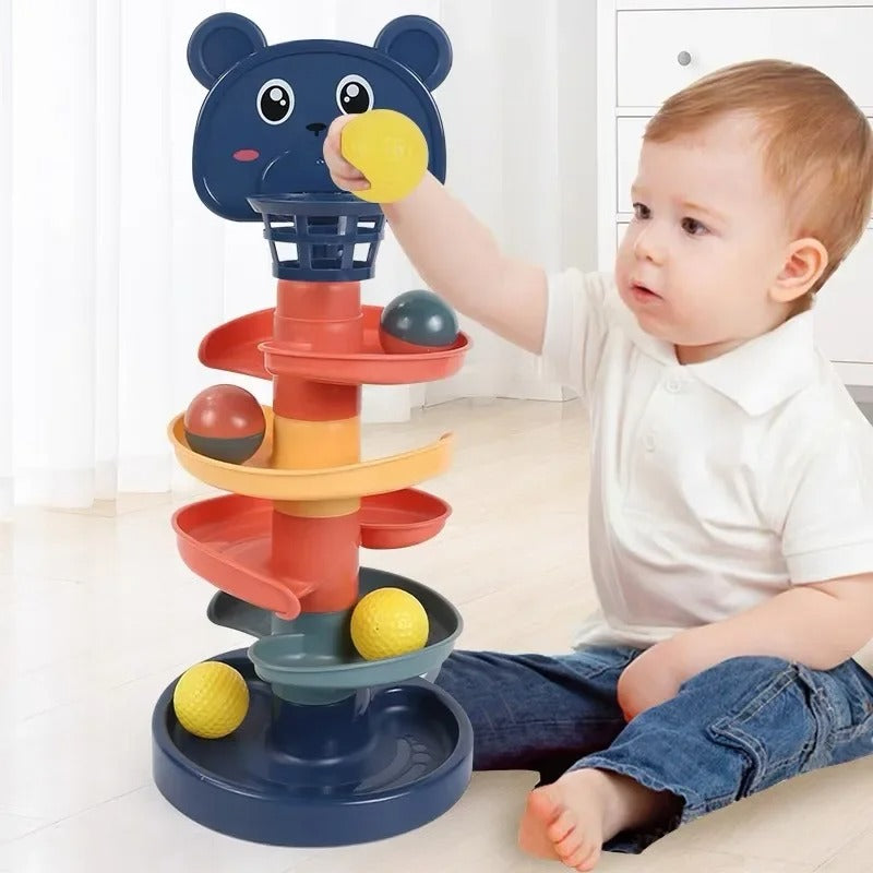 MiniSlide Developmental Playset – Toy Slide
