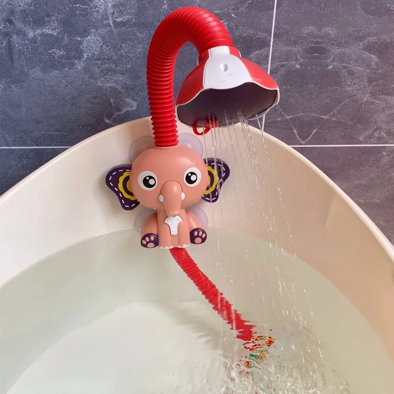Elephant Baby Shower - Electric Handheld Sprinkler for Kids