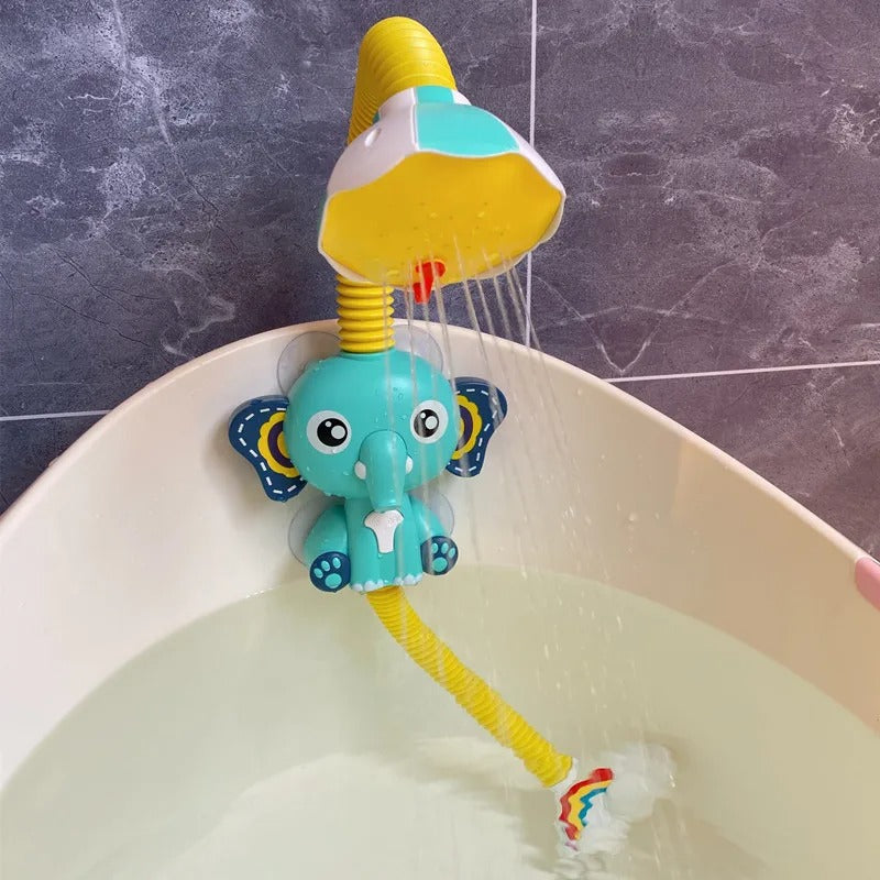 Elephant Baby Shower - Electric Handheld Sprinkler for Kids