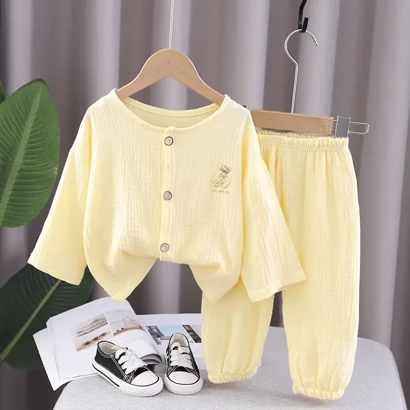 Breathable Linen Sleep Set