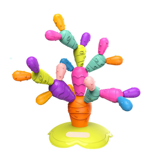 Montessori Magnetic Cactus Toy