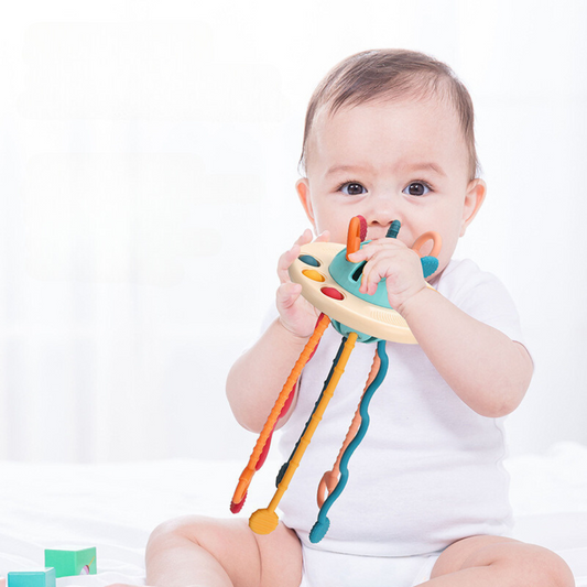 MindfulMotion - Montessori Silicone Pull Toy