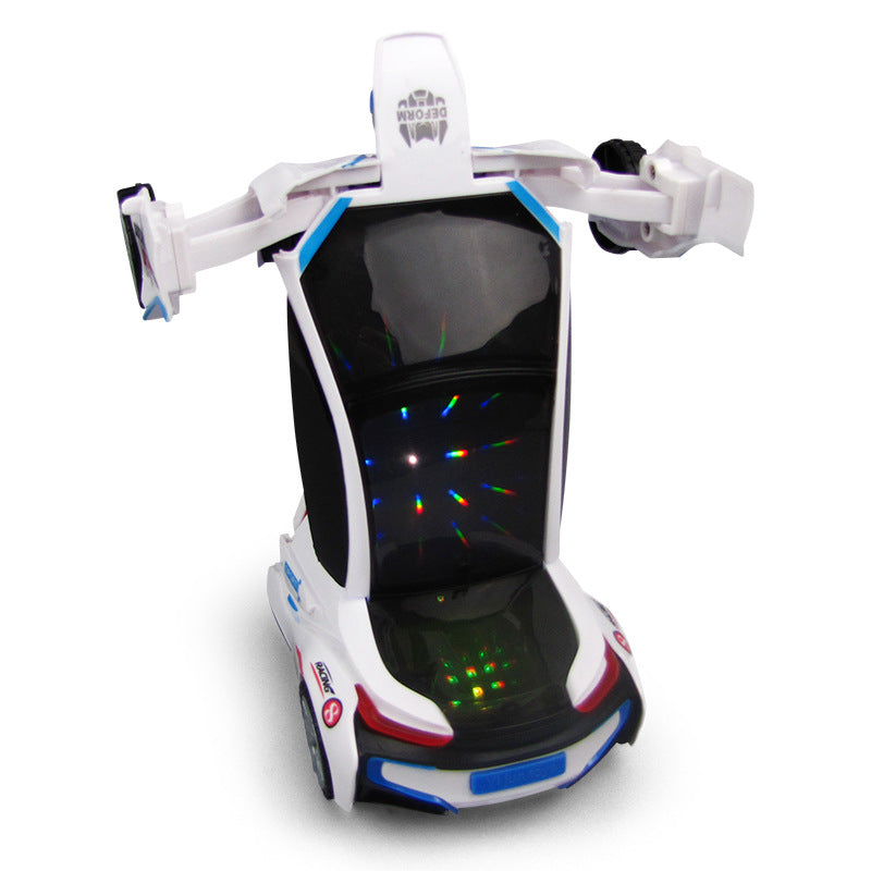 Transforming Police Car Toy